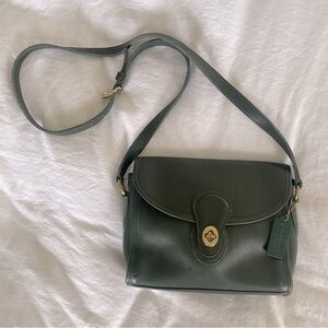 COACH Rare Vintage | Devon Crossbody | Forest Green